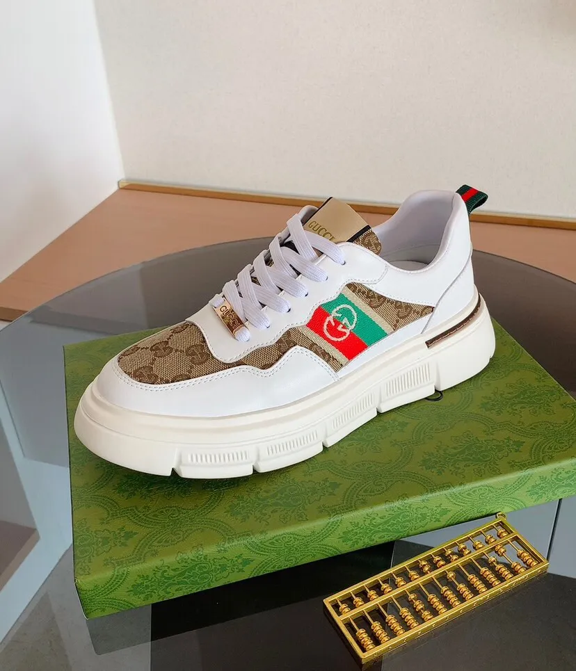 Factory price 400. The new GUCCI (Gucci) is launched at the same time, new men's shoes, 😘fabrics are selected imported cowhide, lining: sheepskin lining. 👍🏿 High-end ☄️ air-cushion molded anti-slip rubber outsole, exquisite lines, simple and elegant, comfortable and high-end for leisure travel. Code number: 38 to 44 (45 can be customized and cannot be returned or exchanged)